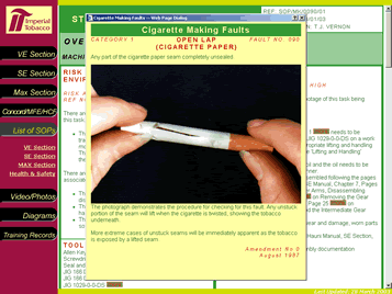 Interactive CD-ROM training